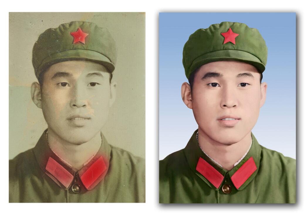 奉贤破损照片修复-18